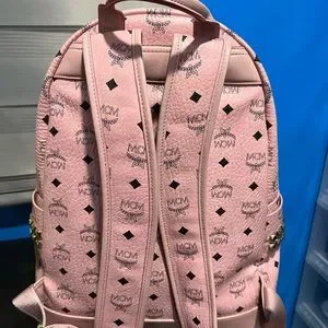 MCM | Bags | Pink Mcm Backpack With Matching Belt Selling  display picture 3